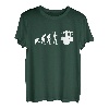 Human Evolution Drum Musiker Drummer T-Shirt