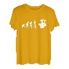 Human Evolution Drum Musiker Drummer T-Shirt