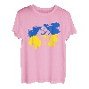 Ukraine Flagge Ukrainischer Patriot Faust Ukraine Tryzub T-Shirt