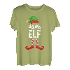 Herren Papa Elf Weihnachten Weihnachtsmann T-Shirt