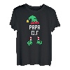 Papa Elf Partnerlook Familien Outfit Männer Weihnachten T-Shirt
