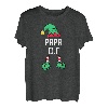 Papa Elf Partnerlook Familien Outfit Männer Weihnachten T-Shirt