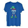 Papa Elf Partnerlook Familien Outfit Männer Weihnachten T-Shirt