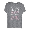 Damen Geburtstag Frau 39 Jahre Geschenkidee Originelle Lustig T-Shirt