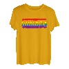 Human Mensch Homosexuell Lesbisch Schwul Regenbogen Pride T-Shirt