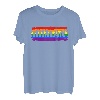 Human Mensch Homosexuell Lesbisch Schwul Regenbogen Pride T-Shirt