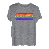 Human Mensch Homosexuell Lesbisch Schwul Regenbogen Pride T-Shirt