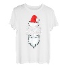 Herren Papa Claus - Bart Papa Weihnachtsmann Weihnachtskostüm Vater T-Shirt