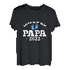 Herren Werdender Papa 2022 Schwangerschaft Verkündung T-Shirt