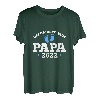 Herren Werdender Papa 2022 Schwangerschaft Verkündung T-Shirt