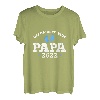Herren Werdender Papa 2022 Schwangerschaft Verkündung T-Shirt