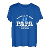 Herren Werdender Papa 2022 Schwangerschaft Verkündung T-Shirt