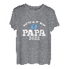 Herren Werdender Papa 2022 Schwangerschaft Verkündung T-Shirt