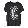 Geschenk zum 1980. Geburtstag Jahrgang 43 April Lustige T-Shirt