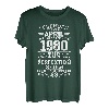Geschenk zum 1980. Geburtstag Jahrgang 43 April Lustige T-Shirt