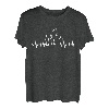 Herren Papa von zwei Jungs Herzschlag Retro Vater mit 2 Söhnen T-Shirt