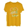 Hippity Hop Bunny Hase Batikfärbung Ostertag passende Familie T-Shirt