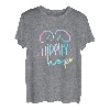 Hippity Hop Bunny Hase Batikfärbung Ostertag passende Familie T-Shirt