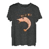 Lustiges Garnelen Essen Shrimp Outfit für Meeresfrüchte Koch T-Shirt