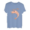 Lustiges Garnelen Essen Shrimp Outfit für Meeresfrüchte Koch T-Shirt