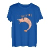 Lustiges Garnelen Essen Shrimp Outfit für Meeresfrüchte Koch T-Shirt