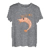 Lustiges Garnelen Essen Shrimp Outfit für Meeresfrüchte Koch T-Shirt