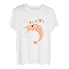 Lustiges Garnelen Essen Shrimp Outfit für Meeresfrüchte Koch T-Shirt