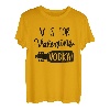 V Is For Valentine Vodka Valentinstag Trinkendes alleinstehendes Mädchen T-Shirt