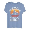 Herren Gokart Papa Kartfahrer Vater Rennkart Vatertag Rennfahrer T-Shirt