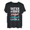 Vater und Sohn vielleicht nicht immer einer Meinung Partner T-Shirt