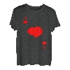 Herz Ass Spielkarte Poker Kostüm Karneval Fasching Karte T-Shirt