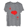 Herz Ass Spielkarte Poker Kostüm Karneval Fasching Karte T-Shirt