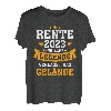 Rente 2023 Legende verlässt das Gelände Ruhestand 2023 T-Shirt