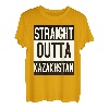 Geschenk für Russlanddeutsche Kasachen - Kasachstan T-Shirt