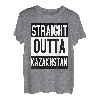 Geschenk für Russlanddeutsche Kasachen - Kasachstan T-Shirt