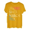 70 Jahre alte Legende seit März 1953 70. Geburtstag T-Shirt