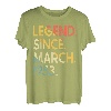 70 Jahre alte Legende seit März 1953 70. Geburtstag T-Shirt