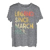70 Jahre alte Legende seit März 1953 70. Geburtstag T-Shirt