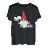 Herren Papa Wichtel Partnerlook Familien Outfit Männer Weihnachten T-Shirt