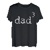 Vater 3 Kinder Drillinge Dreifacher Drei Papa Geschenk T-Shirt