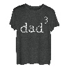 Vater 3 Kinder Drillinge Dreifacher Drei Papa Geschenk T-Shirt