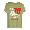 Herren Vor 70 Jahren war ich mal der schnellste Geburtstagsspruch T-Shirt