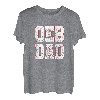 Herren Old English Bulldog Dad T Shirt OEB Papa Geschenk Bulldogge