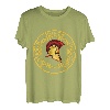 Stärke Ehre Disziplin Kämpfer Soldat Spartaner Schwert T-Shirt