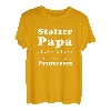 Herren Stolzer Papa einer kleinen Prinzessin Vatertag Vater T-Shirt