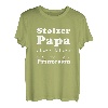 Herren Stolzer Papa einer kleinen Prinzessin Vatertag Vater T-Shirt