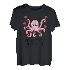 Entspannt achtarmig einen reinorgeln 2. Tintenfisch Wein Fun T-Shirt