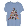 Dackel Dachshund Weihnachten Hundebaum Lustiges Geschenk T-Shirt