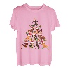 Dackel Dachshund Weihnachten Hundebaum Lustiges Geschenk T-Shirt