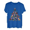 Dackel Dachshund Weihnachten Hundebaum Lustiges Geschenk T-Shirt